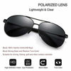 Picture of Polarized Aviator Sunglasses for Men and Women-UV400 Protection Lens -Metal Frame with Spring Hinges