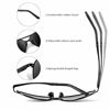 Picture of Aviator Sunglasses for Men Polarized Women -MXNX UV Protection Lightweight Driving Fishing Sports Mens Sunglasses MX208 (9-Silver Frame/Mirror Silver Lens)