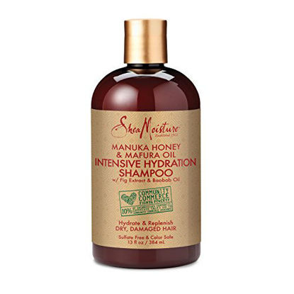 Picture of SheaMoisture Manuka Honey & Mafura Oil Intensive Hydration Shampoo | 13 oz