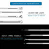 Picture of 6PCS Dual Heads Blackhead Remover, Pimple Comedone Extractor, Acne Whitehead Blemish Removal Kit, Premium Stainless Steel, Risk Free For Face Skin, With Portable Box