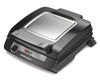 Picture of Hamilton Beach 3-in-1 Indoor Grill and Electric Griddle Combo and Bacon Cooker, Opens 180 Degrees to Double Cooking Space, Removable Nonstick Grids, (25600)