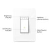 Picture of Kasa Smart HS220 Dimmer Switch by TP-Link, Single Pole, Needs Neutral Wire, Wi-Fi Light Switch for LED Lights, Works with Alexa and Google Assistant, UL Certified, 1-Pack