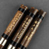 Picture of Separable Brown Vertical Bamboo Flute Key G Traditional Chinese Musical Instrument Good Quality Woodwind Music Instrument Xiao