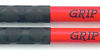 Picture of GRIP STIX 15" Long RED with Black NON-SLIP Grip Drumsticks -Ideal for Cardio Fitness, Aerobic & Workout Exercises