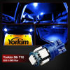 Picture of Yorkim 194 LED Bulbs Blue Super Bright Newest 5th Generation, T10 LED Bulbs, 168 LED Bulb for Car Interior Door Courtesy Dome Map License Plate Lights W5W 2825, Pack of 10