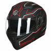 Picture of ILM Motorcycle Dual Visor Flip up Modular Full Face Helmet DOT 6 Colors (S, BLACK RED)