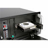 Picture of StarTech.com 5.25in Trayless Hot Swap Mobile Rack for 3.5in Hard Drive - Internal SATA Backplane Enclosure - Lockable drive bay (HSB100SATBK) Black