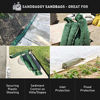 Picture of Sandbaggy 11" x 48" Long-Lasting Sandbags | Lasts 1-2 Yrs | Industrial Grade Bag That Holds 70 lbs | Stops Erosion on Hillsides | Great For Holding Down Plastic Sheeting/Covers (Pack of 5)