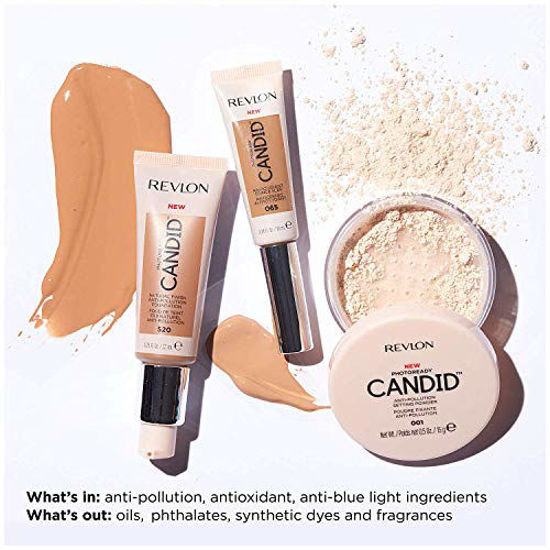 Picture of Revlon PhotoReady Candid Natural Finish Foundation, with Anti-Pollution, Antioxidant, Anti-Blue Light Ingredients, 150 Crème Brulee, 0.75 fl. oz.