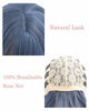 Picture of Netgo Wigs for Women, Natural Looking Heat Resistant Long Curly Wig for Girls Ladies Cosplay Party Daily Wear Premium Durable (Mix Blue)