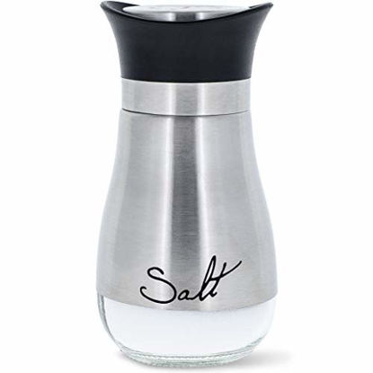 Juvale 2 Ounce Stainless Steel Metal Salt and Pepper Shakers for Kitchen  Counter, Dinner Table, Condiments, and Cooking, Refillable, Perforated S  and