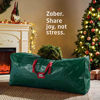 Picture of Large Christmas Tree Storage Bag - Fits Up to 9 ft Tall Holiday Artificial Disassembled Trees with Durable Reinforced Handles & Dual Zipper - Waterproof Material Protects from Dust, Moisture & Insect