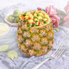 Picture of Pineapple Corer, [Upgraded, Reinforced, Thicker Blade] Newness Premium Pineapple Corer Remover, Stainless Steel Pineapple Core Remover Kitchen Tool with Sharp Blade for Diced Fruit Rings, Yellow