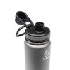 Picture of Takeya Originals Vacuum-Insulated Stainless-Steel Water Bottle, 24oz, Graphite