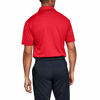 Picture of Under Armour Men's Tech Golf Polo, Red (600)/Graphite, Small