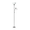 Picture of Simple Designs Home LF2000-BLK Mother-Daughter Floor Lamp with Reading Light, 71 x 20.47 x 11.35 inches, Black