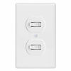 Picture of Bates- White Outlet Covers, Wall Plates, Pack of 12, Electrical Outlet Cover Plates, Wall Plates for Outlets, Electric Outlet Covers, Wall Plate Cover, Outlet Plate, Plug Cover, Outlet Covers, Power