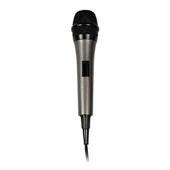 Picture of Singing Machine SMM-205 Unidirectional Dynamic Microphone with 10 Ft. Cord,Black