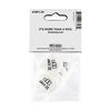 Picture of Jim Dunlop 478P1.35 Tortex White Jazz III, 1.35mm, 12/Player's Pack