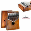 Picture of Moozica 17 Keys Kalimba Marimba, Solid Koa Wood Professional Thumb Piano Musical Instrument Gift (Koa-K17K)