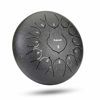 Picture of Steel Tongue Drum-12 Inch 13 Note Percussion Instrument Lotus Hand Pan Drum with Drum Mallets Carry Bag