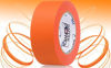 Picture of Real Professional Grade Gaffer Tape by Gaffer Power - Made in The USA - Orange Fluorescent 2 in X 30 Yds Floor Markings & Social DISTANCING Lines. Heavy Duty Gaffers Tape - Non-Reflective