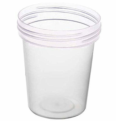 Picture of 25 4oz Specimen Cups with Screw On Lids