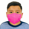 Picture of M95c FDA Premium Filtration 5-Layer Face Mask 5-Ply Disposable Kids Design Made in the USA 10 Pack (10, Hot Pink)