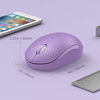 Picture of Wireless Mouse, 2.4G Noiseless Mouse with USB Receiver - seenda Portable Computer Mice Cordless Mouse for PC, Tablet, Laptop - Purple