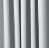 Picture of Amazon Basics Room Darkening Blackout Window Curtains with Tie Backs Set, 52" x 63", Light Grey