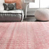 Picture of nuLOOM Moroccan Blythe Area Rug, 5' Square, Pink