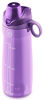 Picture of Pogo BPA-Free Plastic Water Bottle with Chug Lid, Purple, 32 oz.