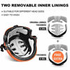 Picture of OutdoorMaster Skateboard Cycling Helmet - ASTM & CPSC Certified Two Removable Liners Ventilation Multi-sport Scooter Roller Skate Inline Skating Rollerblading for Kids, Youth & Adults - L - Orange