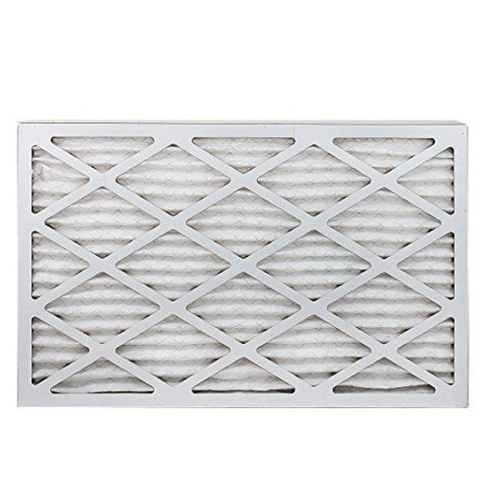 Picture of FilterBuy 12.75x21x1 MERV 8 Pleated AC Furnace Air Filter, (Pack of 4 Filters), 12.75x21x1 - Silver