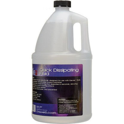 Picture of CHAUVET DJ QDF Quick Dissipating Fog Machine Fluid - 1 Gallon | Fog Machines (Packaging May Vary)