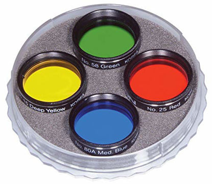 Picture of Orion 05514 Basic Set of 1.25-Inch Four Color Filters (Black)