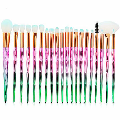 LORMAY 3 Pcs Silicone Eyeshadow and Lip Mask Makeup Brushes. Professional  Tools