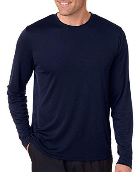 Picture of Hanes Cool DRI Performance Men's Long-Sleeve T-Shirt 2Pk