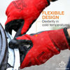 Picture of Superior Winter Work Gloves - Fleece-Lined with Black Tight Grip Palms (Cold Temperatures) SNTAPVC - Size Large