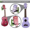 Picture of String Swing Ukulele Wall Mount Stand for Mandolin Ukele Banjo -Concert Pineapple Soprano Tenor and Baritone Compatible - Safety Home or Studio Accessories without Case - Green GCC11UK