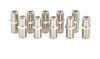 Picture of THE CIMPLE CO - Cable Extension Coupler | 100 Pack | Connects Two Coaxial Video Cables, for Coax F81 (Female to Female) 3GHz Satellite, Cable TV, and Cable Internet Rated