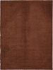 Picture of Unique Loom Solo Solid Shag Collection Modern Plush Chocolate Brown Area Rug (10' 0 x 13' 0)