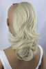 Picture of PRETTYSHOP 14" Hair Piece Pony Tail Clip On Extension Voluminous Wavy Heat-Resisting Light blonde # 613C H134