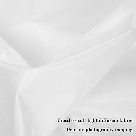 Picture of Selens 1 Yard x 67 Inch / 1M x 1.7M Diffusion Fabric Nylon Silk White Seamless Light Modifier for Photography Lighting, Softbox and Light Tents
