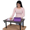 Picture of Luxor 24" Student Desktop Desk with Foldable Legs - Charcoal