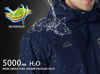 Picture of TBMPOY Men's Hiking Ski Jacket Waterproof Windproof Mountain Winter Warm Snow Coat Navy XL