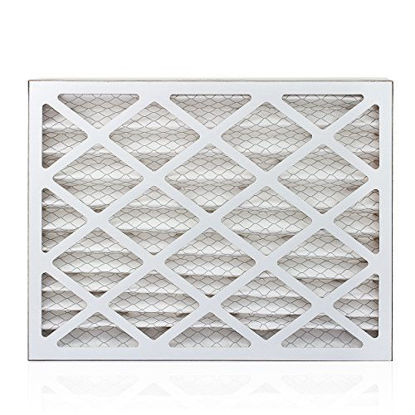 Picture of FilterBuy 14x30x2 MERV 13 Pleated AC Furnace Air Filter, (Pack of 2 Filters), 14x30x2 - Platinum