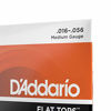 Picture of D'Addario EFT13 Flat Tops Phosphor Bronze Acoustic Guitar Strings, Resophonic Guitar, 16-56