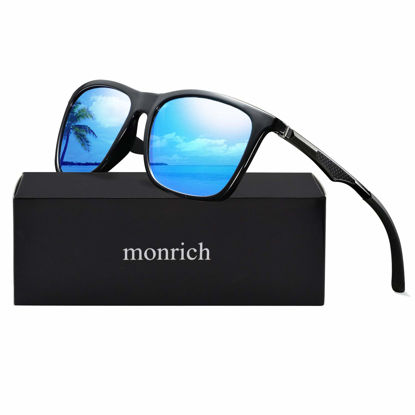 Picture of Polarized Sunglasses for Men Aluminum Mens Sunglasses Driving Rectangular Sun Glasses For Men/Women.