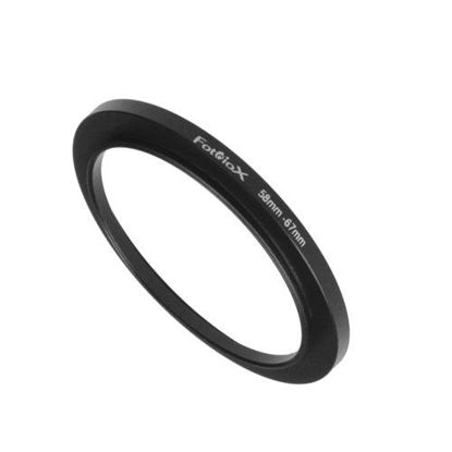 Picture of Fotodiox Metal Step Up Ring, Anodized Black Metal 58mm-67mm, 58-67 mm